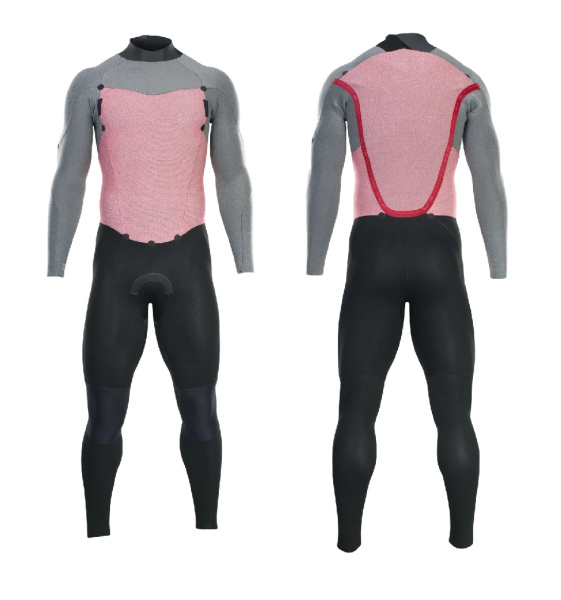 Гидрокостюм ION Element 5/4 BZ Wetsuit Men Blue-Nights