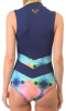 Гидрокостюм Roxy Pop Surf Sleeveless One-Piece Swimsuit Blue 2020