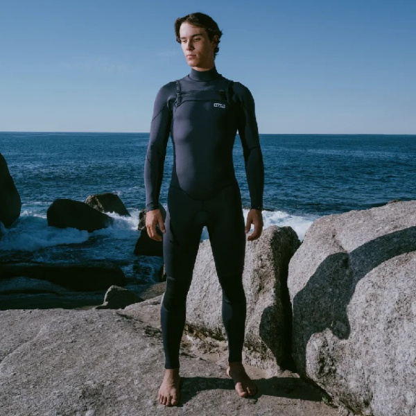 Гидрокостюм ION Element 3/2 FZ Wetsuit Men Blue-Nights