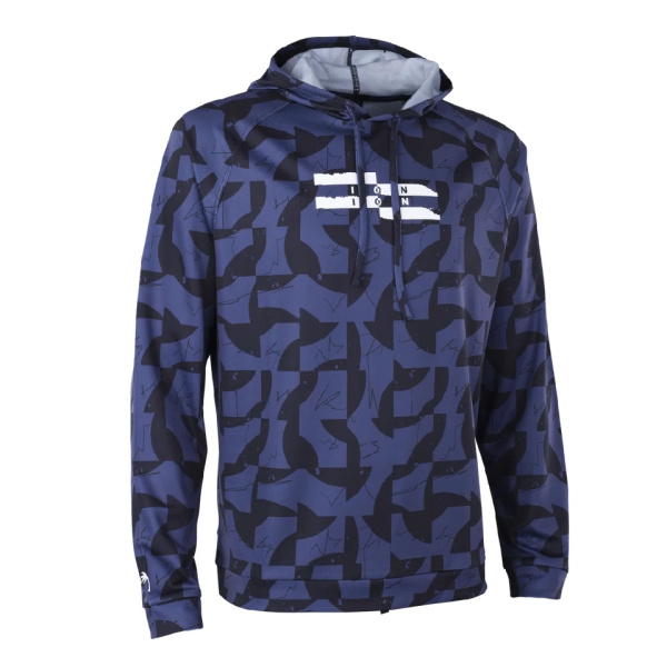 Лайкра с капюшоном Ion Wetshirt Hood Men LS Funky/Deep/Water