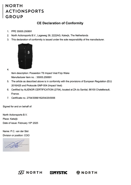 Спасжилет Mystic Posseidon TS Impact Vest Fzip Wake Black