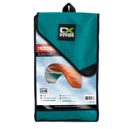 Пилотажный кайт Cross Kites Quattro Green R2F