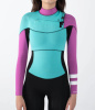 Гидрокостюм Hurley Advant 3/2mm Fullsuit Women Fzip Pistachio