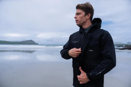 Гидрокуртка Mystic Vortex Fidlock Neoprene Jacket 3/2mm Black