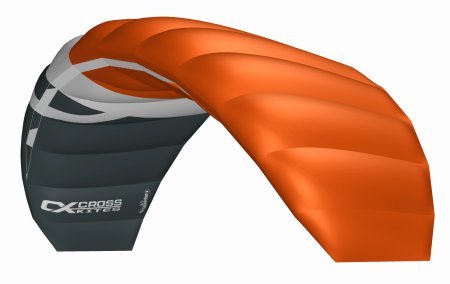 Пилотажный кайт Cross Kites Boarder Fluor Orange R2F