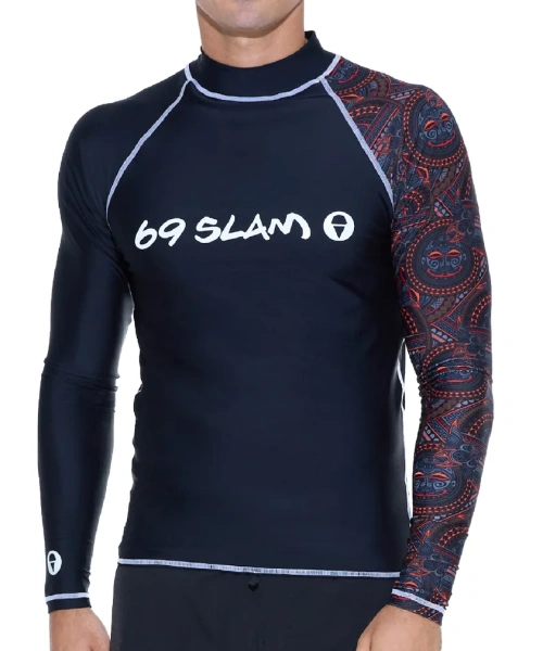 Лайкра 69Slam Diego L/S Rash Vest Samoan