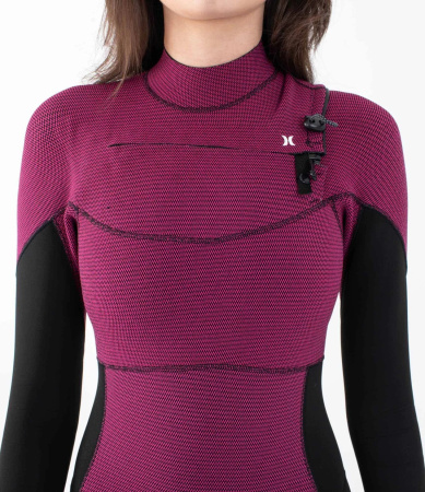 Гидрокостюм Hurley Fullsuit 4/3mm Women Bzip Prune