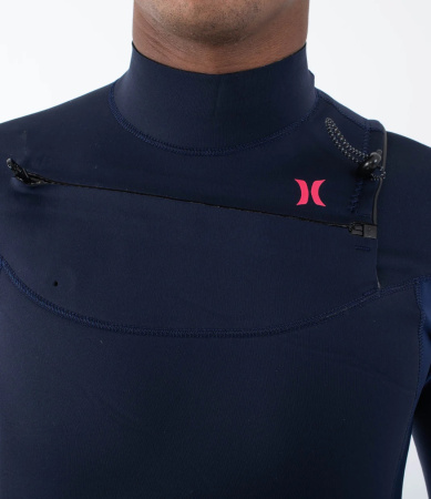 Гидрокостюм Hurley Advant 3/2 mm Fullsuit Fzip Indigo