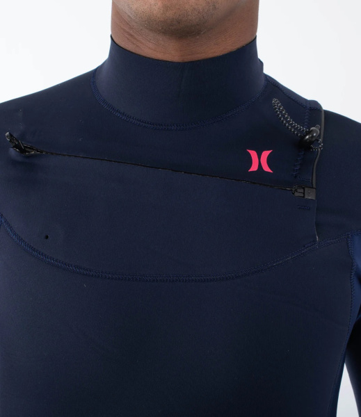Гидрокостюм Hurley Advant 3/2 mm Fullsuit Fzip Indigo