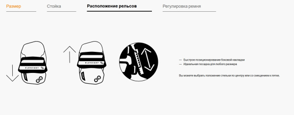 Крепления для кайтборда Eleveight Airgo V5