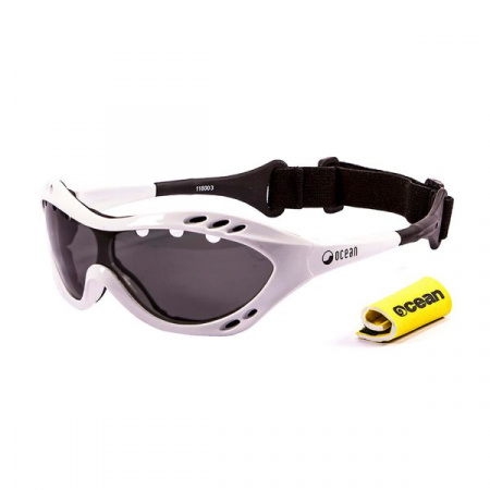 Солнцезащитные очки  Ocean Glasses Costa Rica Shiny White+Smoke 2021